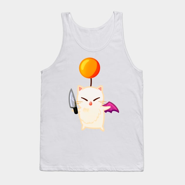 Moogle Tank Top by Gatapan's desings